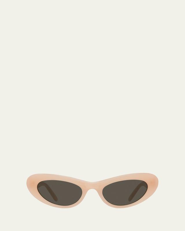 LW40156UW Oval Sunglasses