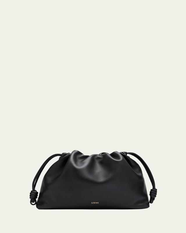Flamenco Large Napa Lambskin Shoulder Bag