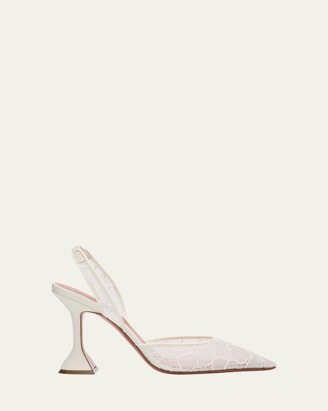 Holli Lace Slingback Pumps