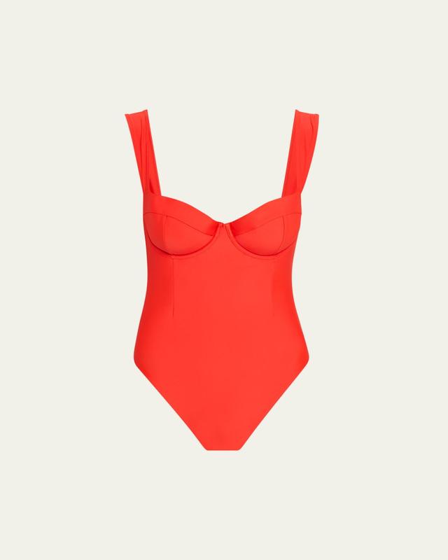 Kyle Bustier One-Piece Swimsuit