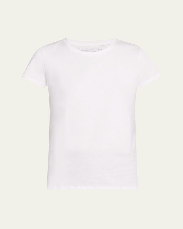 Majestic Filatures Crewneck Organic Cotton T-Shirt