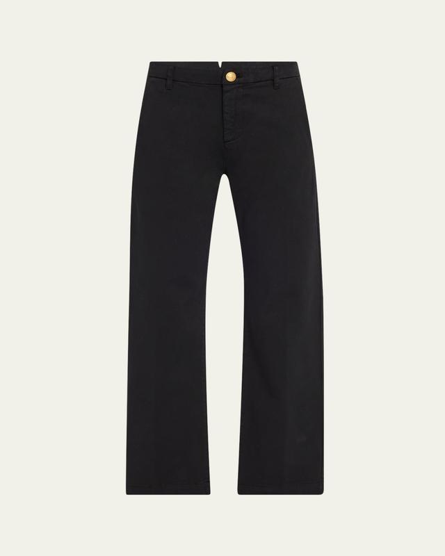 Kobi Halperin Hope Straight-Leg Stretch Cotton Pants
