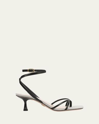 Veronica Beard Caterina Leather Sandals | Thumbnail 1