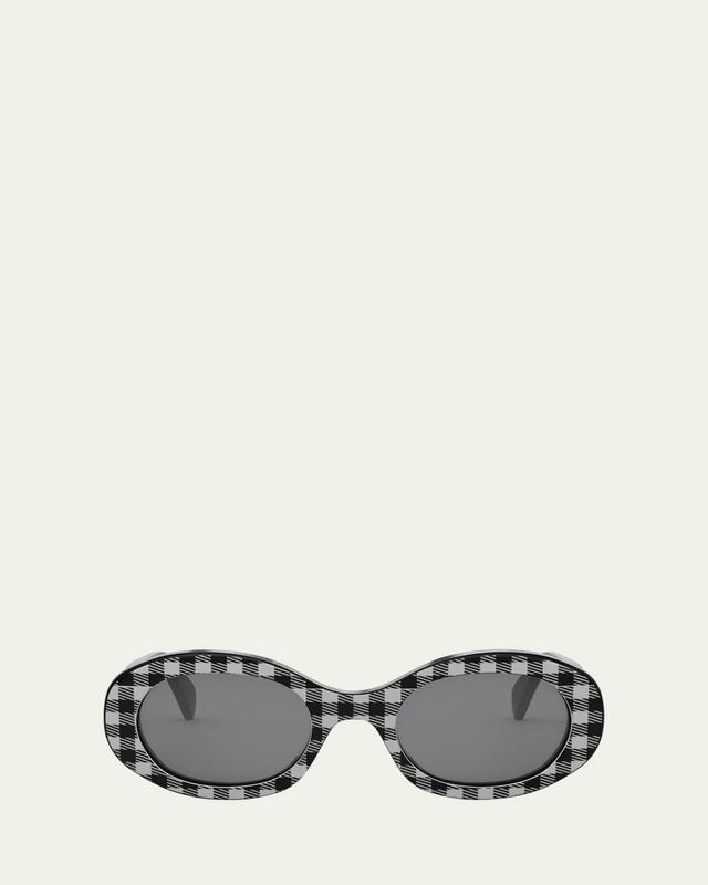 Celine Triomphe Oval Sunglasses