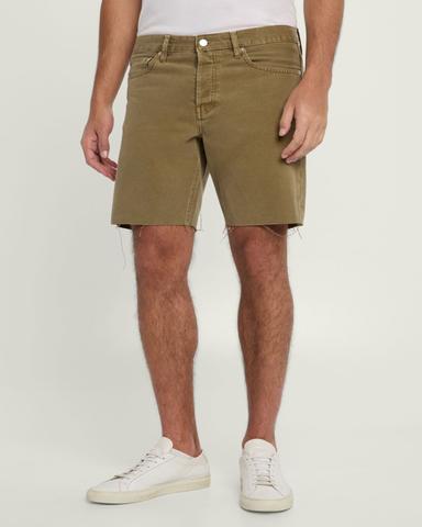 FRAME Men's Relaxed Raw Hem Shorts | Thumbnail 4