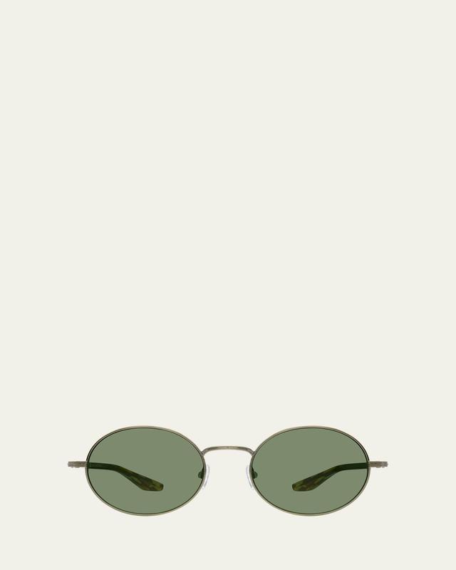 Barton Perreira Anamcara Metal Oval Sunglasses