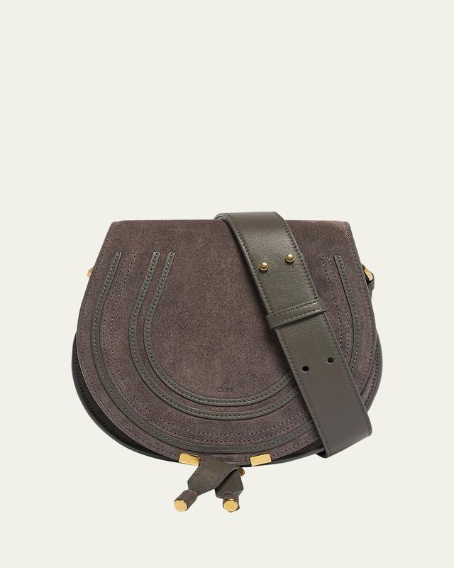 Marcie Crossbody Bag in Calfskin Suede