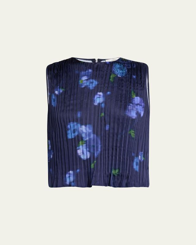 Blurred Poppy Top