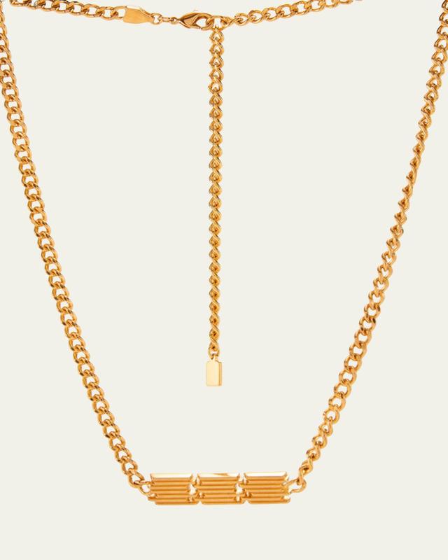 Gwen Beloti Block Chain Necklace