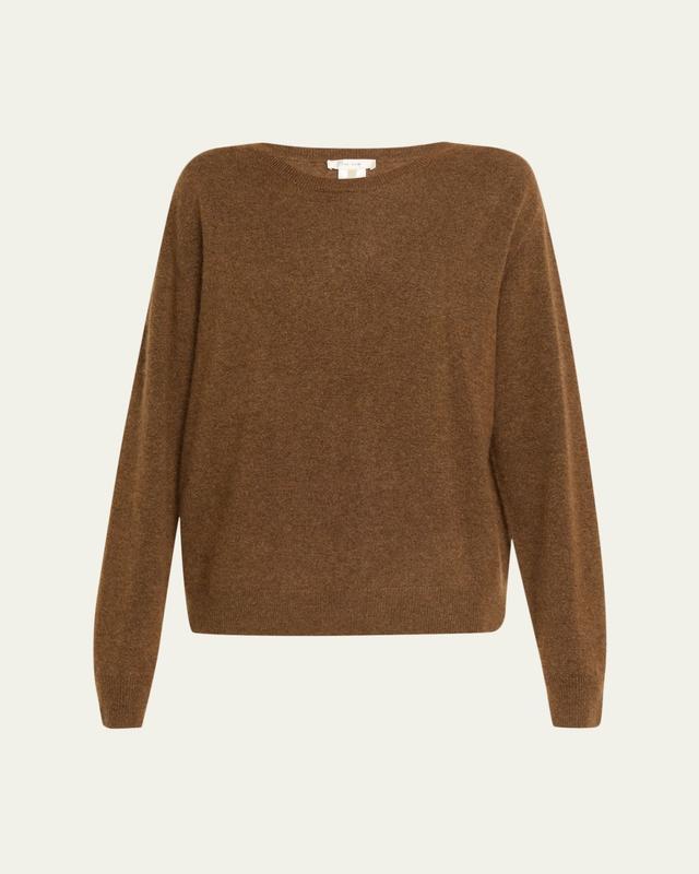Lorynna Cashmere-Silk Crewneck Sweater