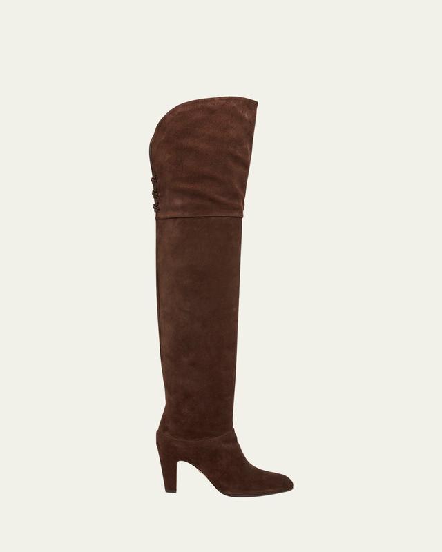 Eve Suede Over-The-Knee Boots