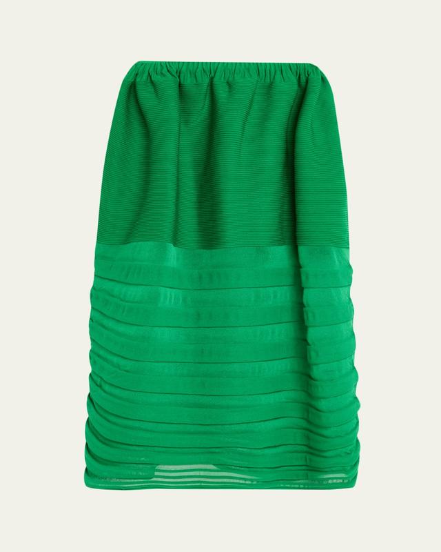 Moving Sheer Knit Maxi Skirt