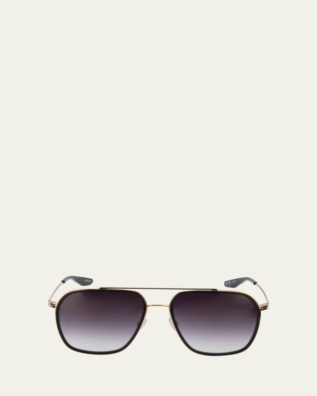 Barton Perreira Rizzo Titanium Navigator Sunglasses