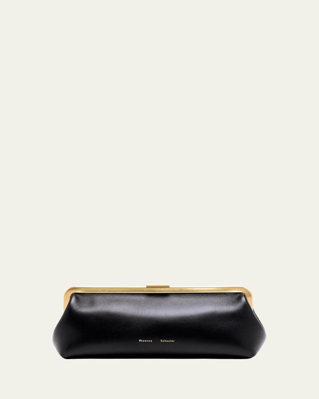 Armory Nappa Leather Clutch Bag