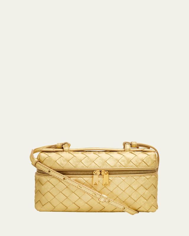 Bang Bang Laminated Leather Vanity Crossbody Bag