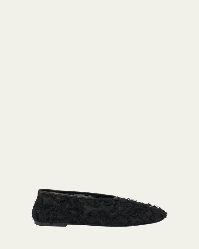 Glove Lace Ballerina Flats