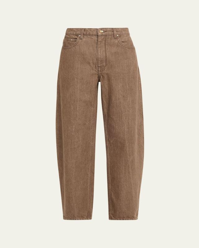 Rider Low-Rise Relaxed Ankle Jeans