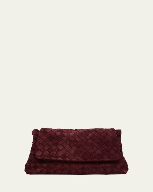 Giorno Suede Drawstring Shoulder Bag