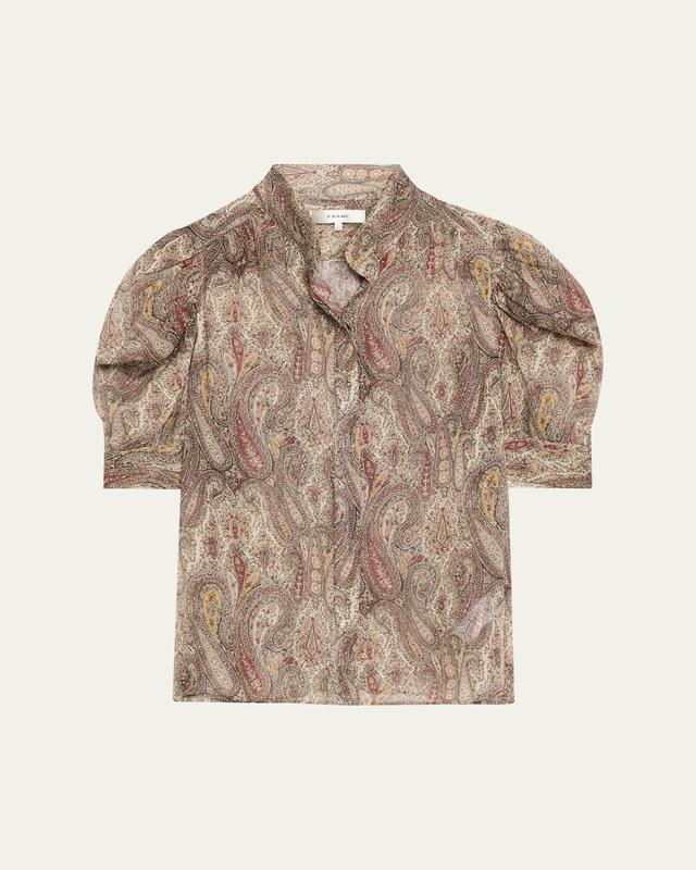 The Paisley Gillian Blouse
