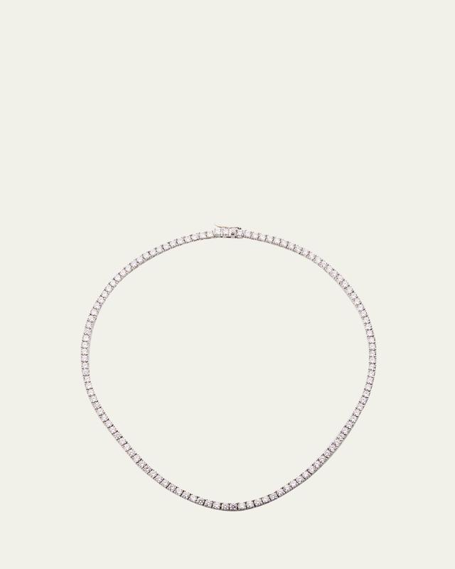 Medium Diamond Tennis Necklace