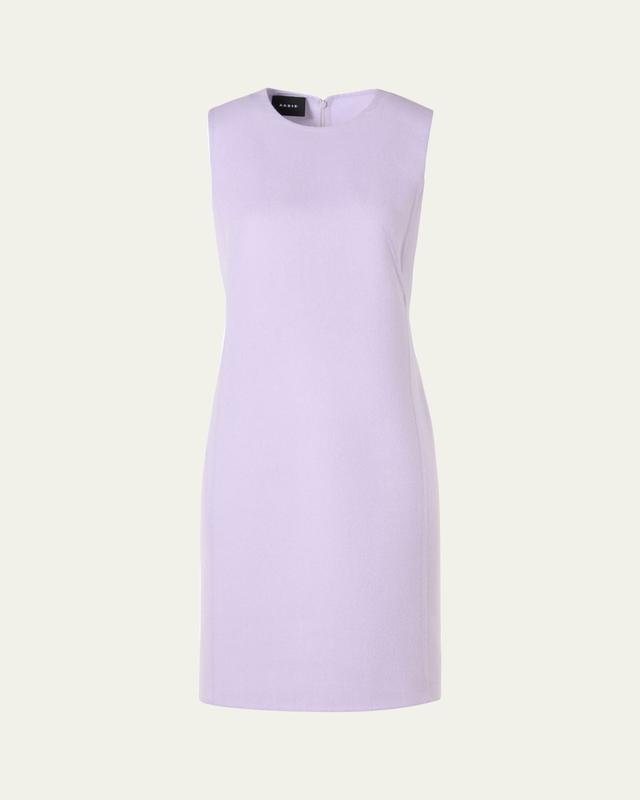 Akris Cashmere-Silk Sleeveless Sheath Dress