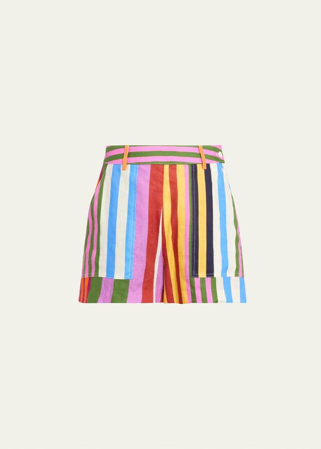 Tangier Stripe Sailor Shorts