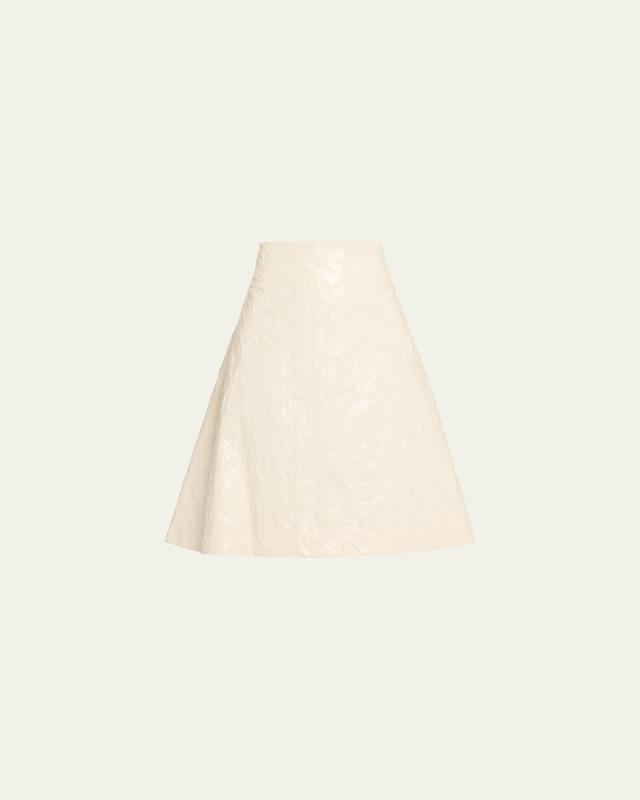 A.W.A.K.E. MODE Knee-Length A-Line Skirt