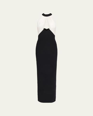 The New Arrivals by Ilkyaz Ozel Asena Cutout Halter Gown | Thumbnail 1