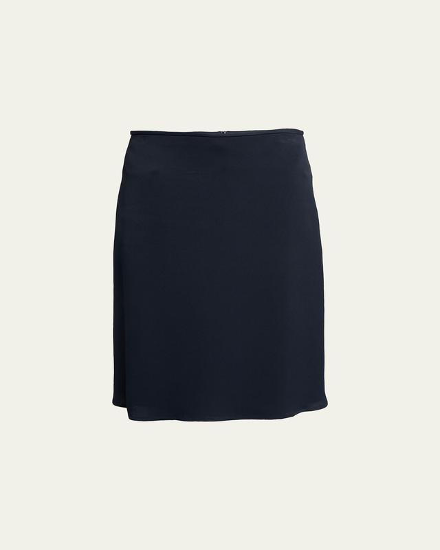Jil Sander Viscose Knee-Length Bias Skirt