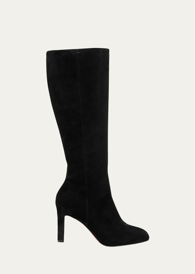 85mm Fannylove Suede Knee-High Boots