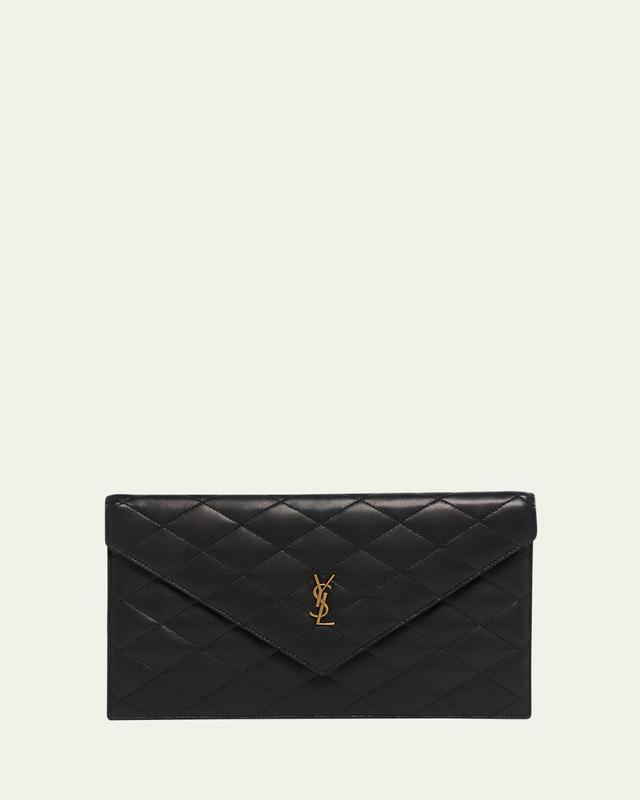 Paris Pouch in Lambskin Leather