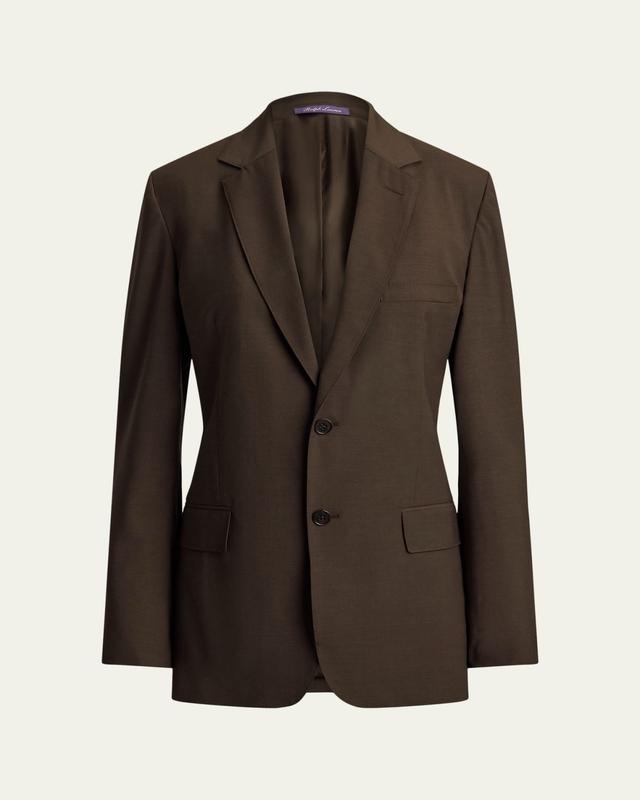 Ralph Lauren Collection Marcy Wool-Blend Jacket
