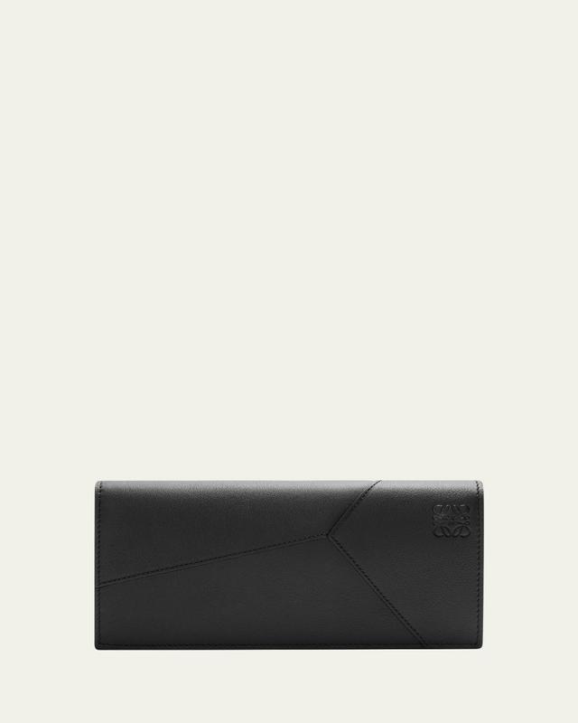 Loewe Men's Puzzle Edge Long Horizontal Wallet in Leather