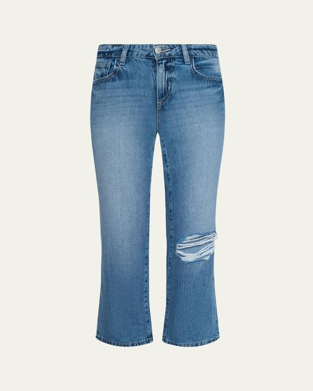 L'Agence Armida Low-Rise Slouchy-Straight Jeans