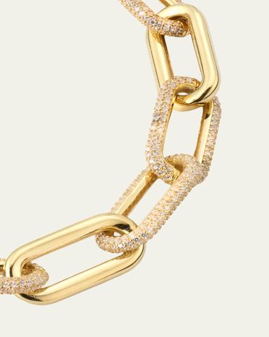 Nickho Rey Link Collar Necklace with Crystals | Thumbnail 3