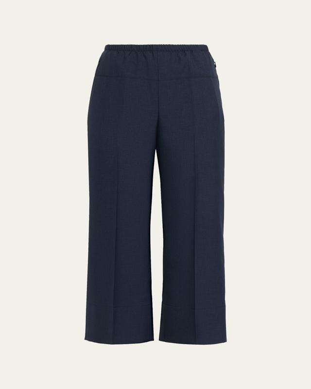Theory Cropped Wide-Leg Pants