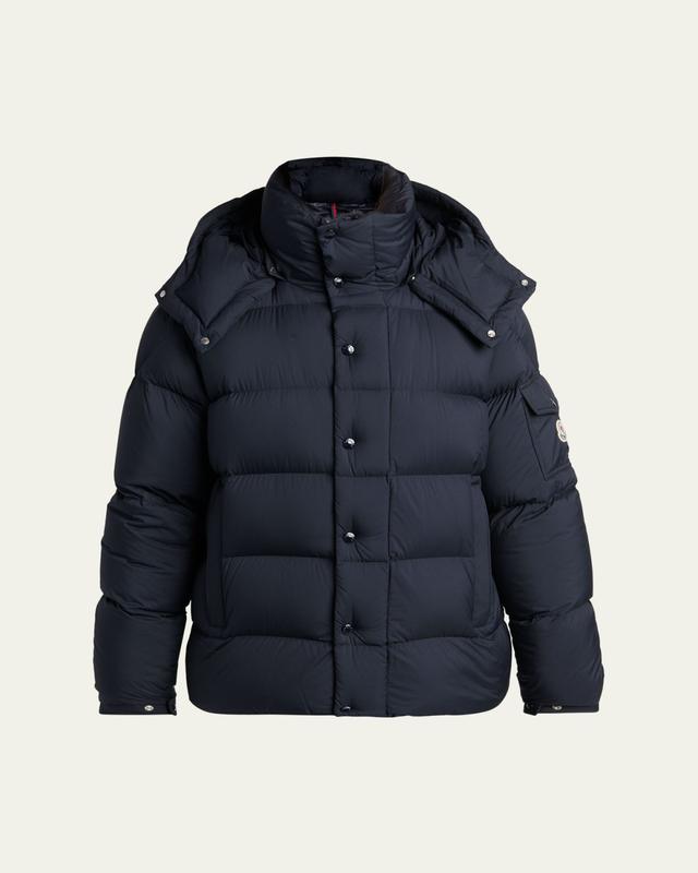 Moncler Grenoble Men's Quilted Hooded Puffer Jacket