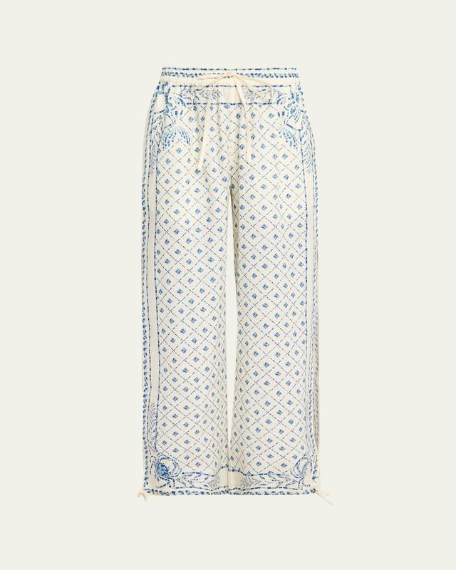 Shani Kimi Drawstring Linen Pants