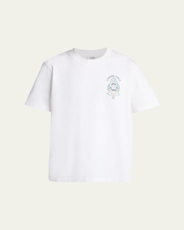 Casablanca Men's Cotton Jersey T-Shirt