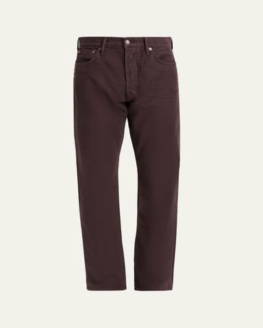 TOM FORD Men's Cotton Straight Leg Five-Pocket Pants | Thumbnail 1