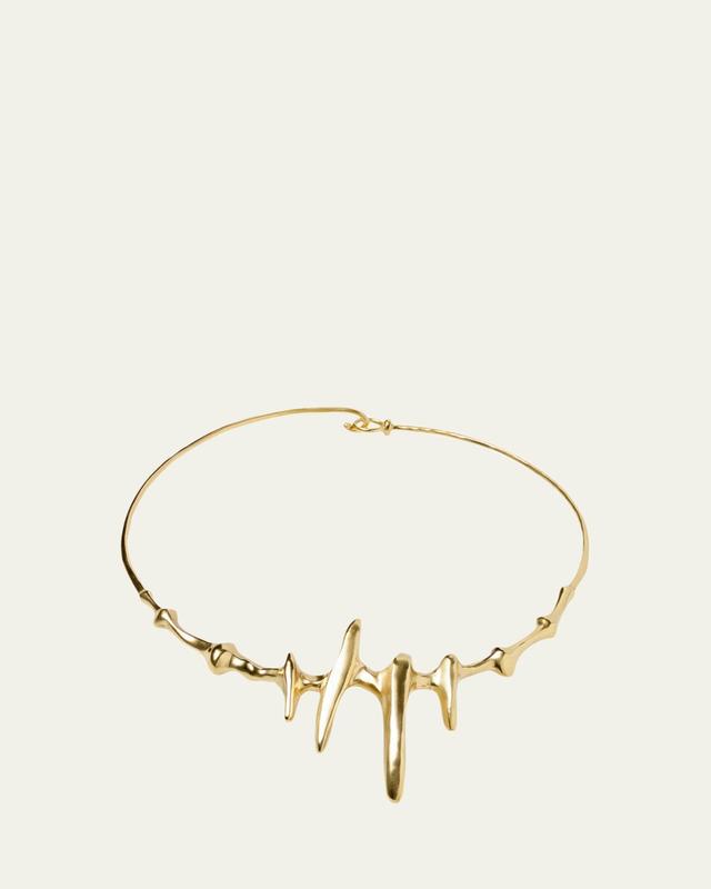 18K Yellow Gold Chrona Collar