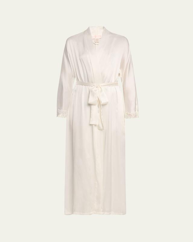 Bijoux Long Silk Robe
