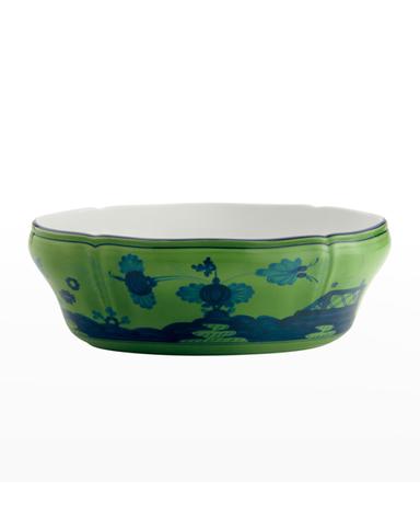 GINORI 1735 Oriente Italiano Oval Salad Bowl | Thumbnail 2