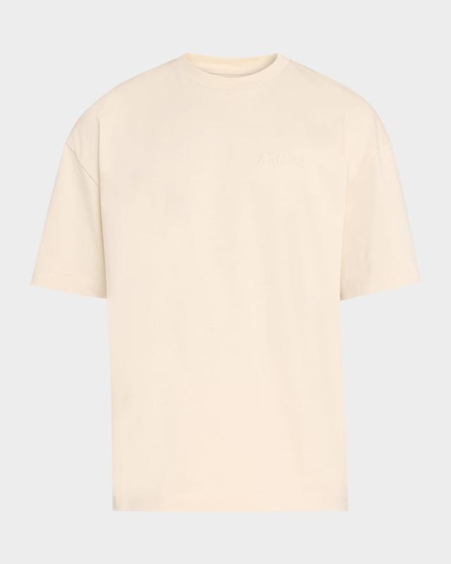 Amiri Men 's Back-Logo Oversized Crewneck T-Shirt