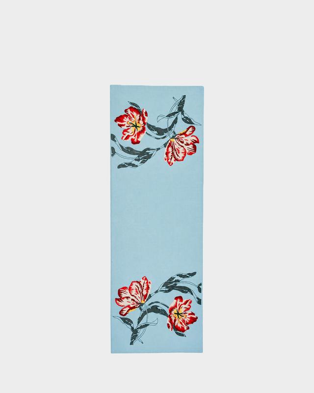 Janavi India Brushstroke Ball Wool Scarf