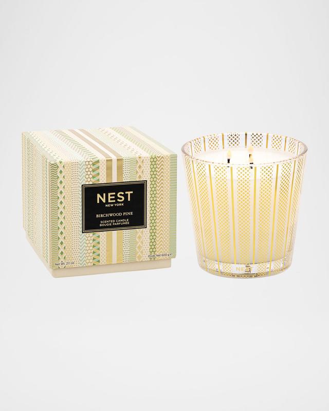 NEST New York Birchwood Pine 3-Wick Candle, 21 oz.