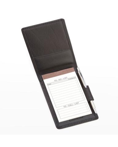 ROYCE New York Personalized Leather Note Jotter | Thumbnail 4
