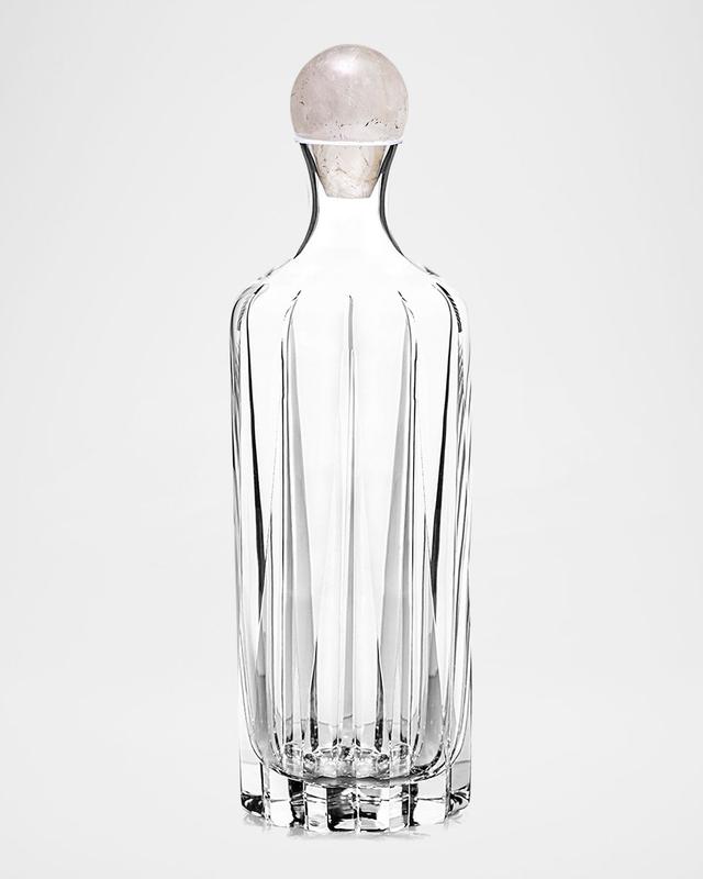 ANNA New York Elevo Crystal & Agate Decanter