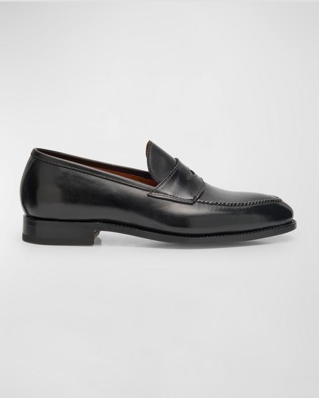 Men 's Principe Leather Penny Loafers