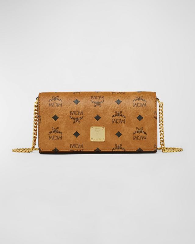 MCM Aren Mini Visetos Monogram Crossbody Bag